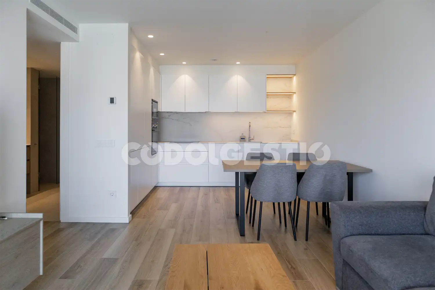 Küche von Wohnung zum Verkauf in Vic mit Terrasse