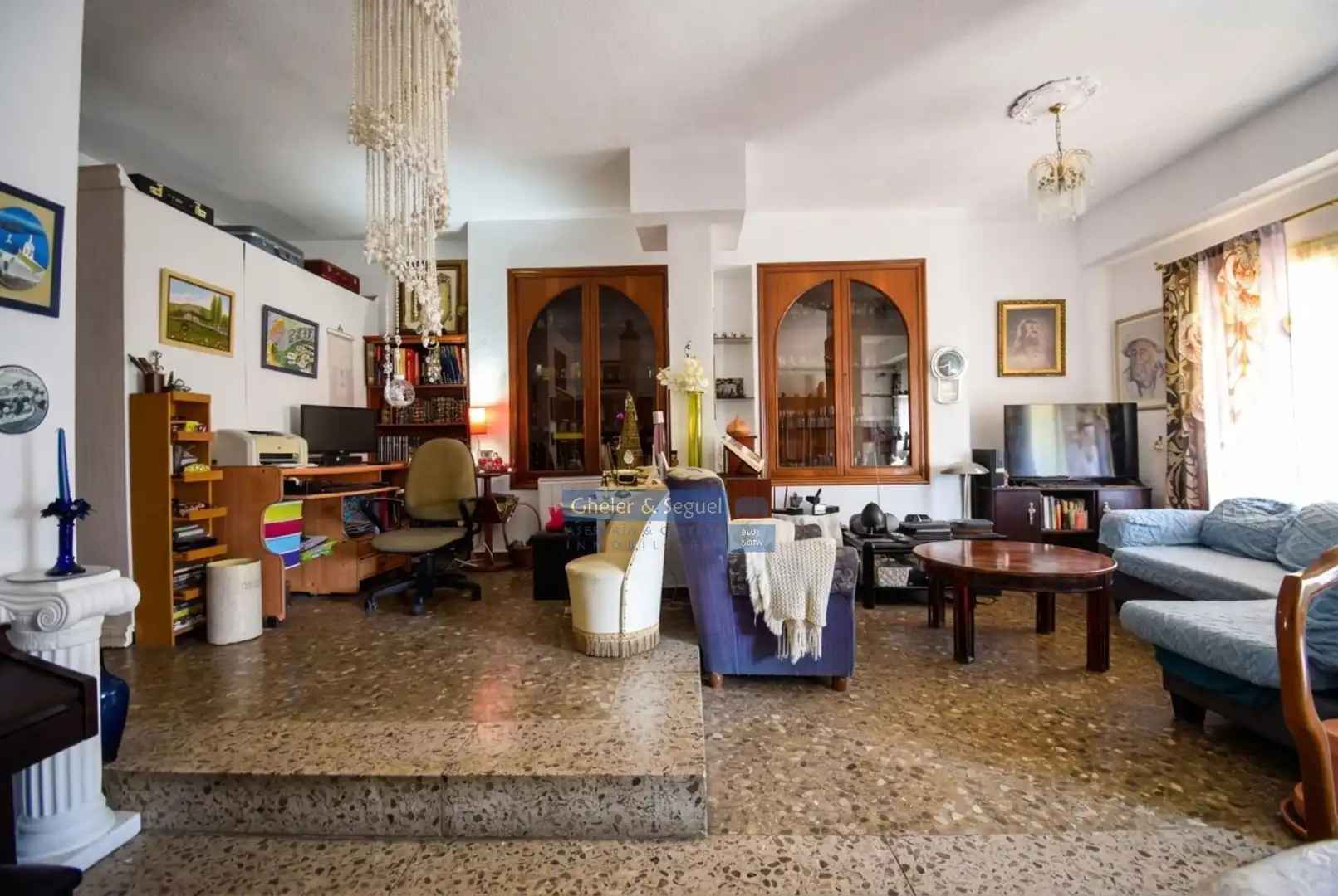 Sala d'estar de Pis en venda en Sagunto / Sagunt amb Terrassa