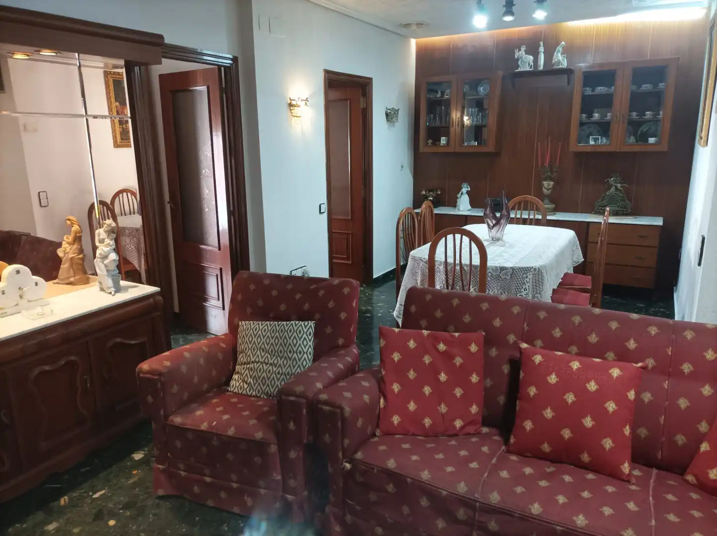 Comedor de Piso en venta en Valencia con Terraza y Balcón