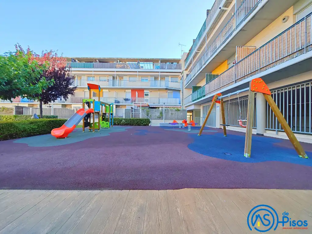 Terraza de Piso de alquiler en Cadrete con Calefacción, Jardín privado y Parquet