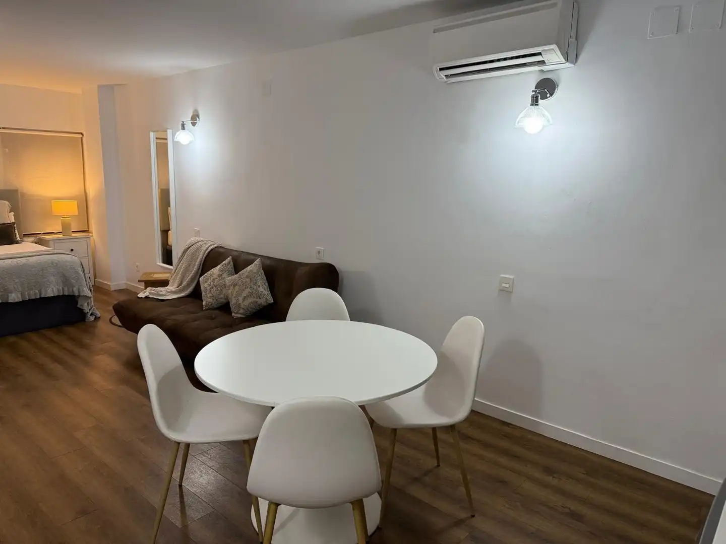 Esszimmer von Wohnung zum Verkauf in Valencia mit Klimaanlage, Parkett und Alarm