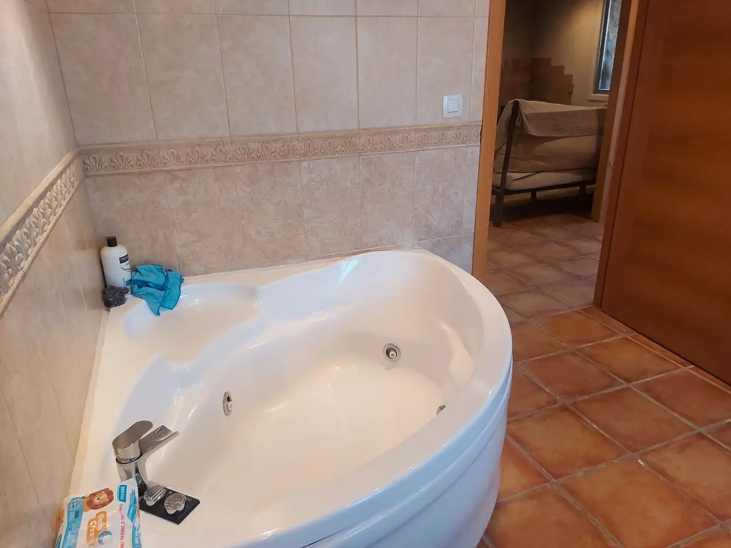 Baño de Casa o chalet en venta en Navas del Rey con Aire acondicionado, Calefacción y Jardín privado