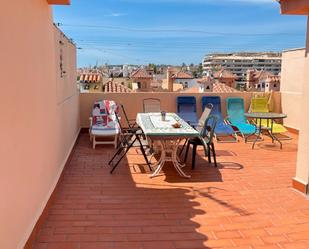 Terrassa de Casa adosada en venda en Fuengirola amb Aire condicionat, Jardí privat i Terrassa