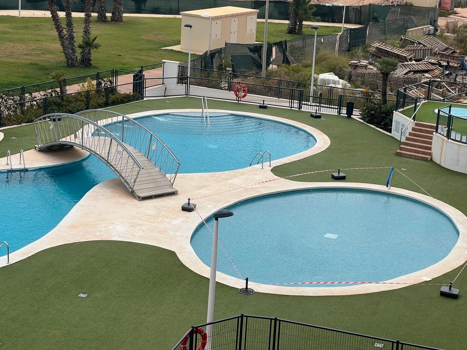 Swimming pool of Apartment for sale in Oropesa del Mar / Orpesa  with Air Conditioner, Heating and Terrace