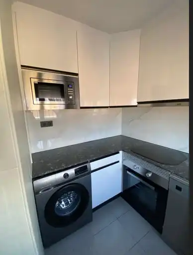 Cocina de Apartamento en venta en Gijón  con Calefacción, Parquet y Trastero