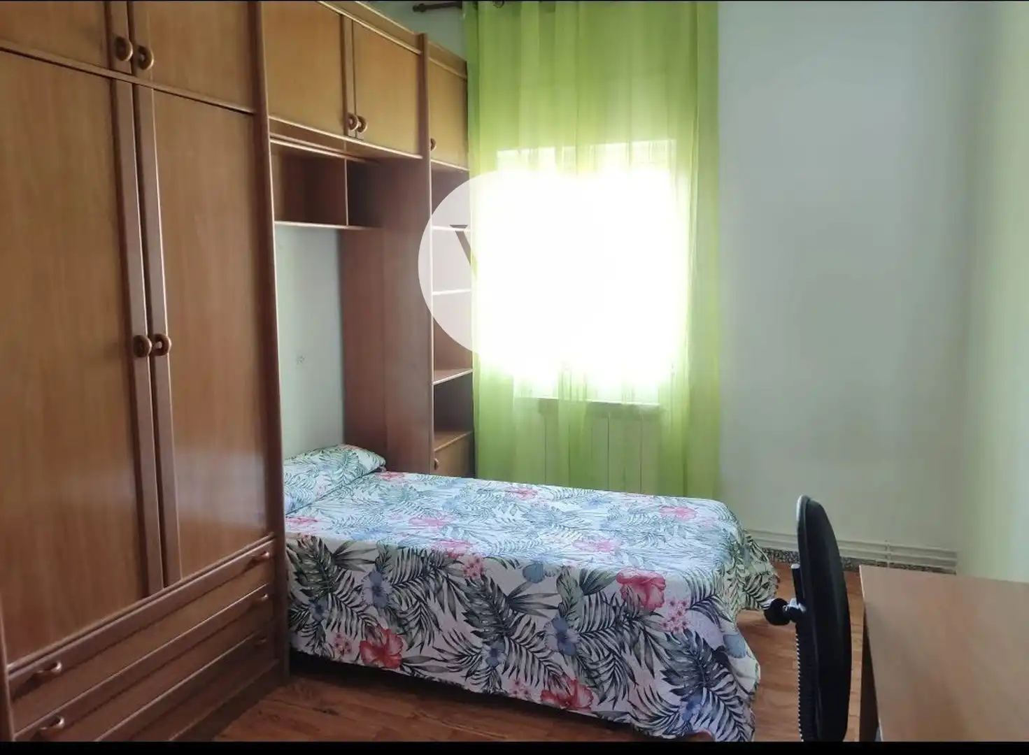 Bedroom of Flat for rent in Salamanca  with Heating, Parquet flooring and Furnished