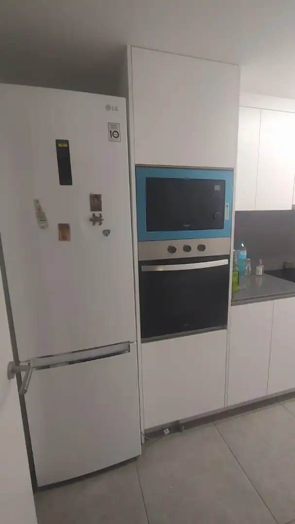 Kitchen of Flat for sale in Valencia  with Air Conditioner, Storage room and Balcony