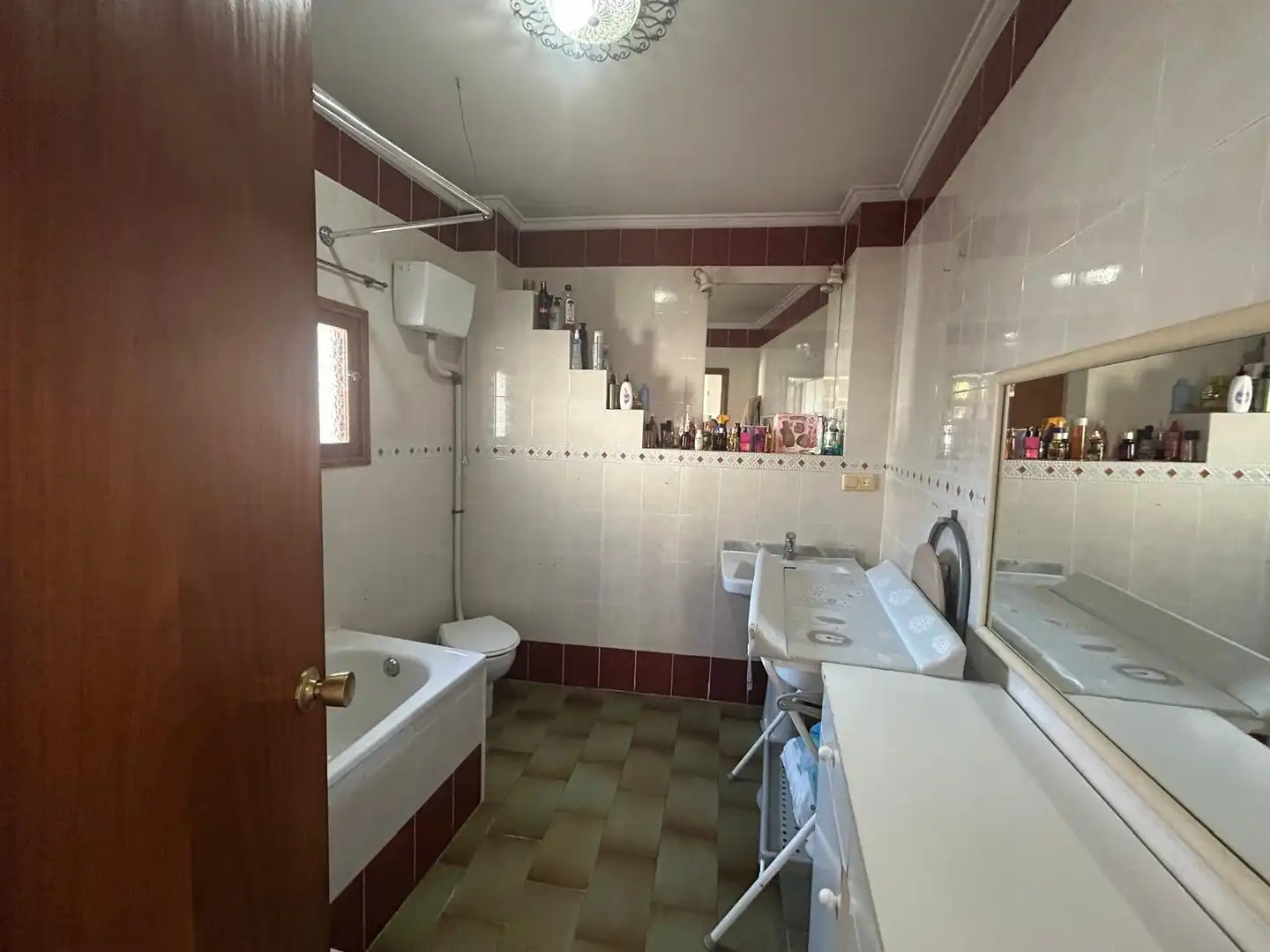 Badezimmer von Wohnung zum Verkauf in Atzeneta d'Albaida mit Klimaanlage, Terrasse und Abstellraum