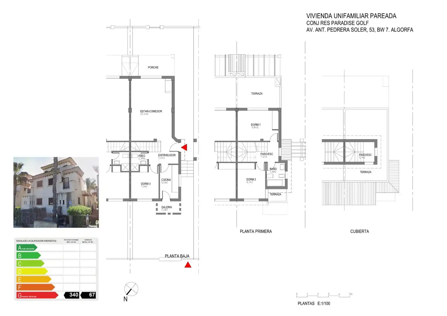 Casa o xalet en venda en Algorfa amb Jardí privat, Terrassa i Balcó