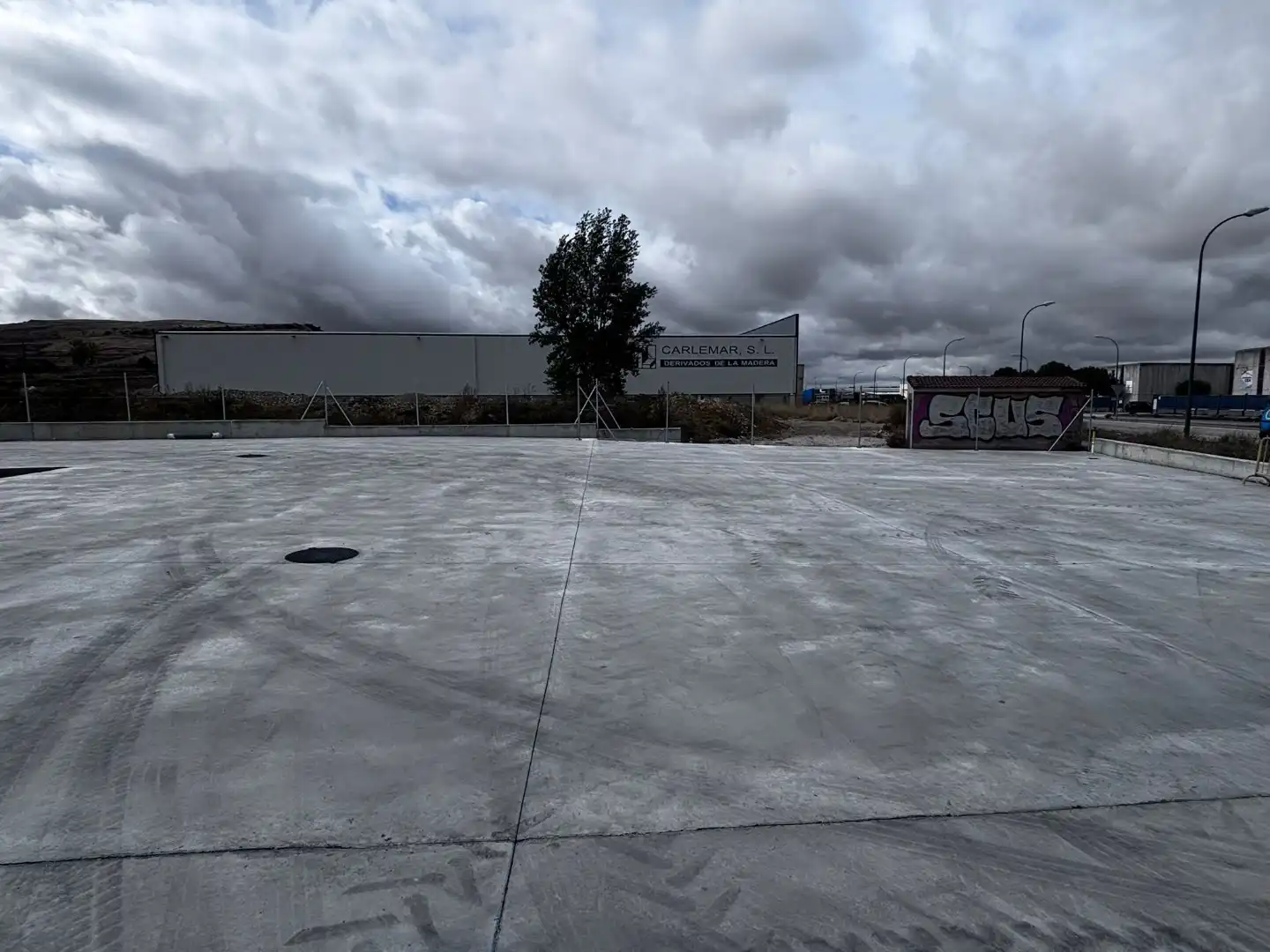 Exterior view of Industrial buildings for rent in Burgos