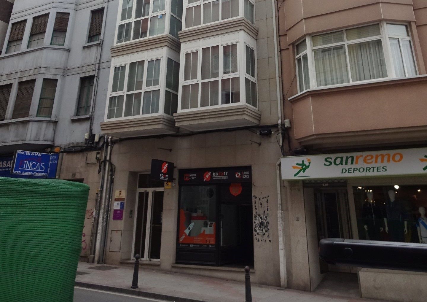 Exterior view of Flat for sale in A Coruña Capital 