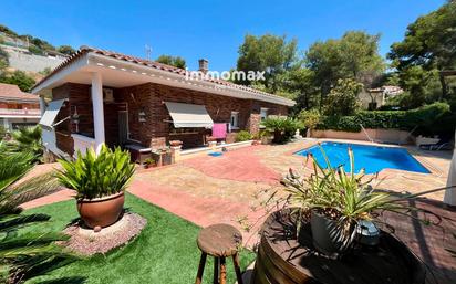 Exterior view of House or chalet for sale in Cubelles  with Air Conditioner, Heating and Private garden