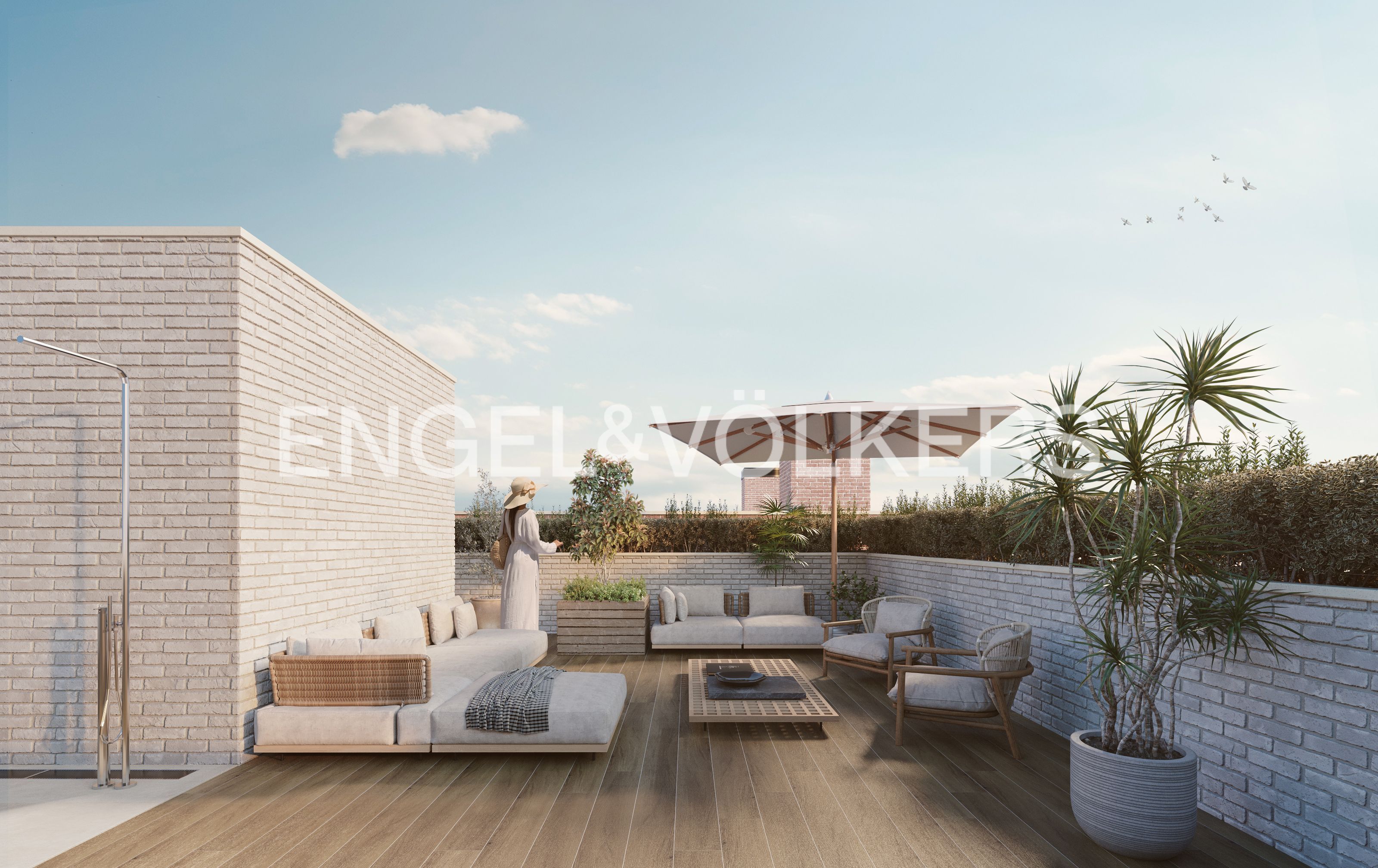 Terrace of Apartment for sale in Alcobendas  with Air Conditioner, Heating and Storage room