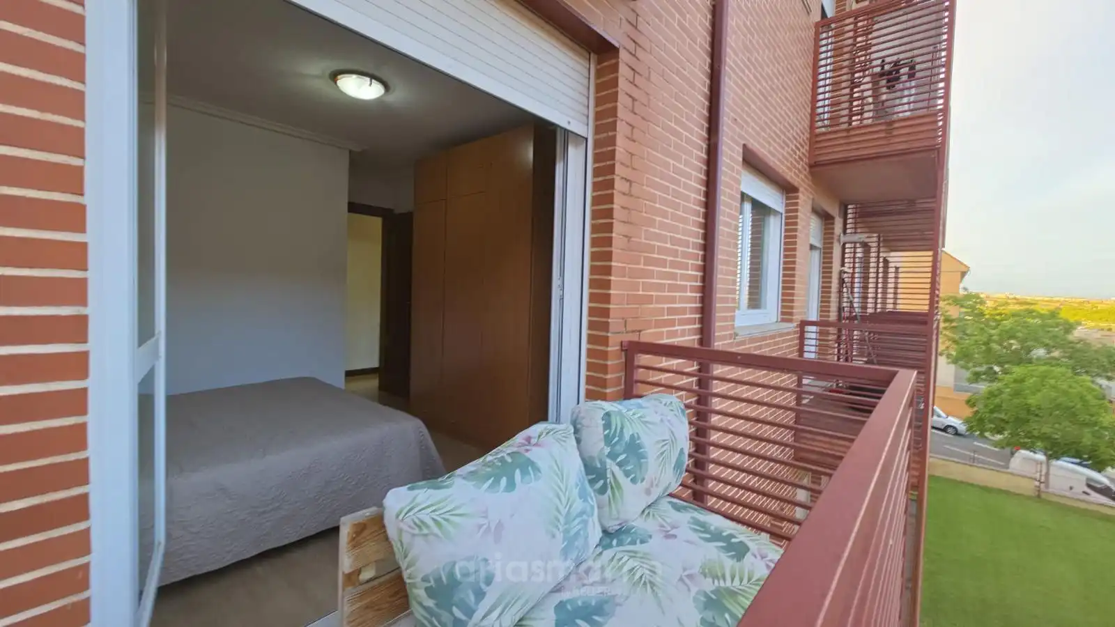Balcony of Flat for rent in Salamanca  with Heating, Terrace and Swimming Pool