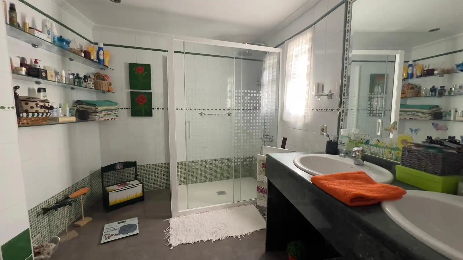 Baño de Casa o chalet en venta en Aldaia con Aire acondicionado, Jardín privado y Terraza