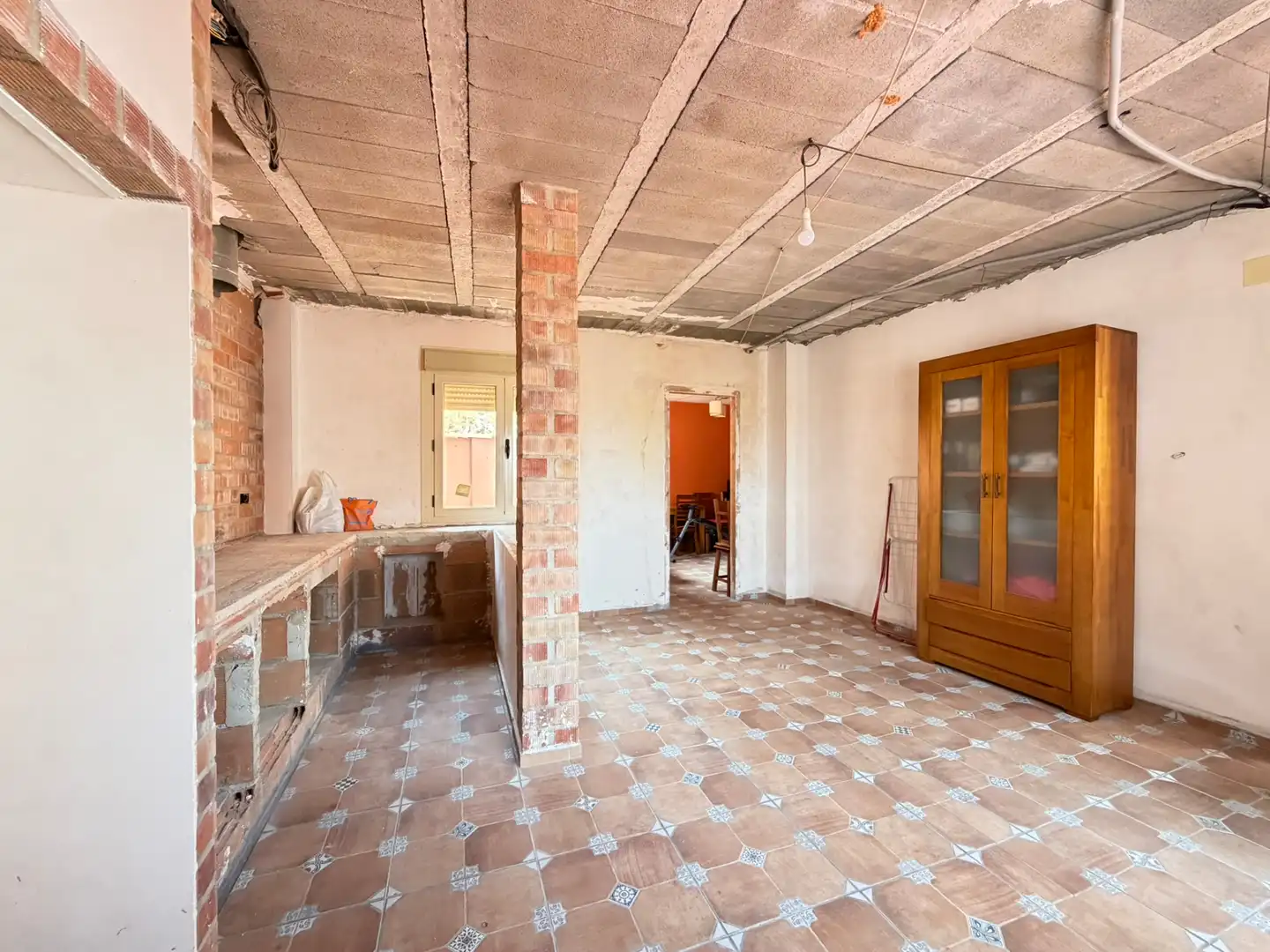 Cuina de Casa o xalet en venda en Caspe amb Aire condicionat, Calefacció i Terrassa