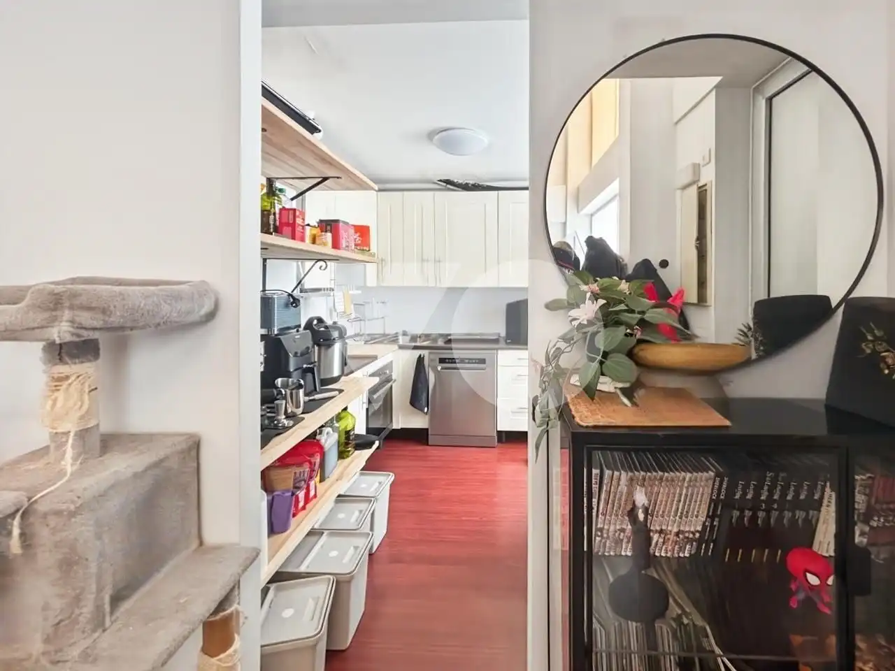 Cocina de Dúplex en venta en Madrid con Aire acondicionado