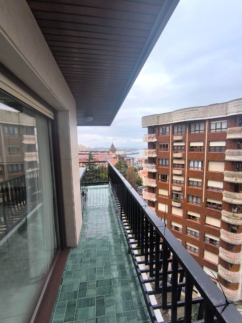 Balcony of Flat for sale in Portugalete  with Heating, Terrace and Storage room