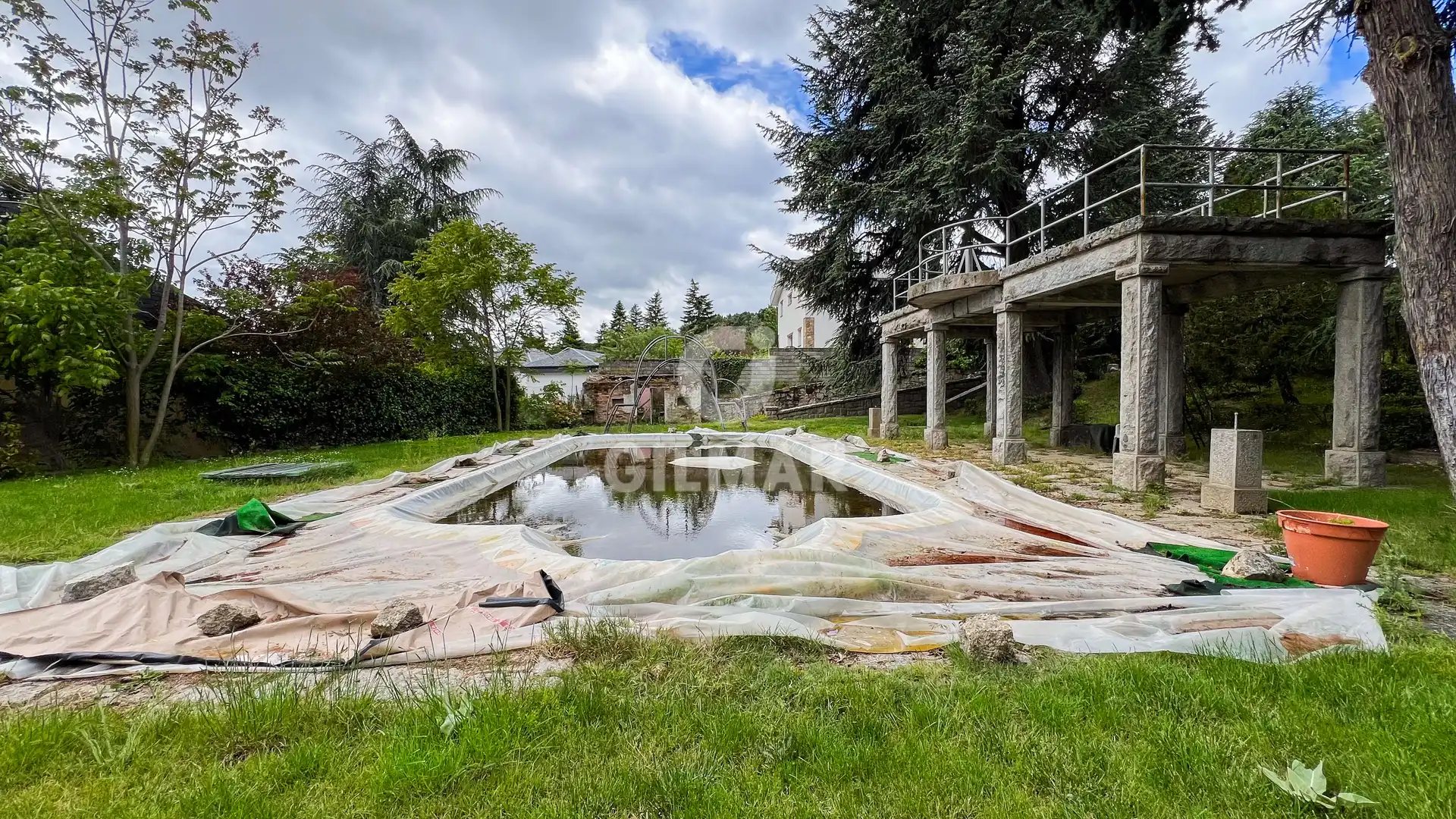 Piscina de Casa o xalet en venda en Guadarrama amb Calefacció, Jardí privat i Piscina