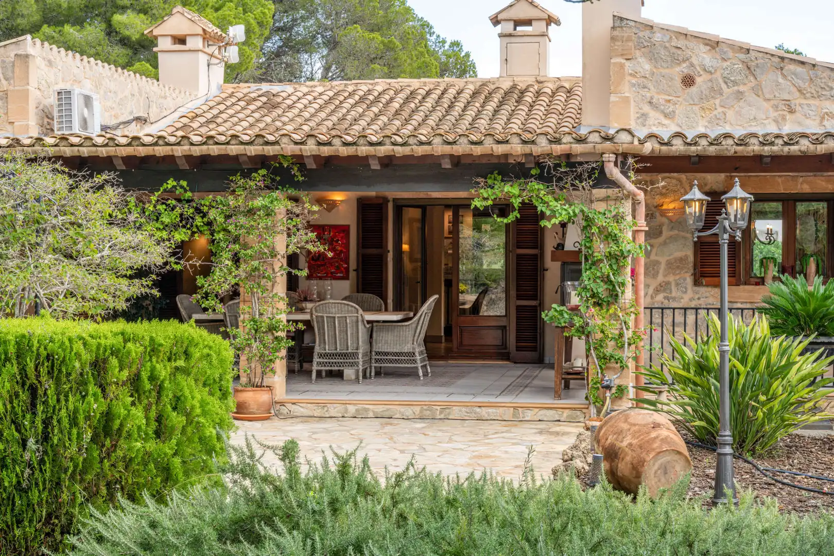 Jardín de Finca rústica en venta en Capdepera con Aire acondicionado, Terraza y Amueblado