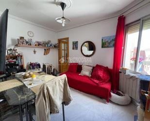 Living room of Flat for sale in  Madrid Capital  with Heating