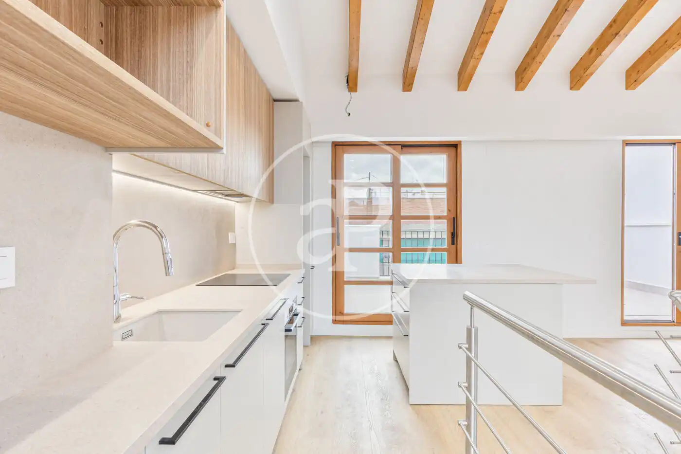 Cocina de Ático en venta en Valencia con Aire acondicionado, Calefacción y Terraza