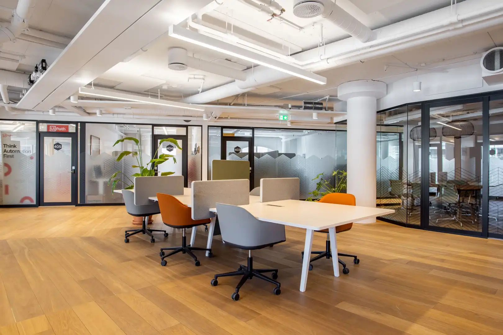 Büro zur Miete in Madrid mit Klimaanlage, Heizung und Möbliert