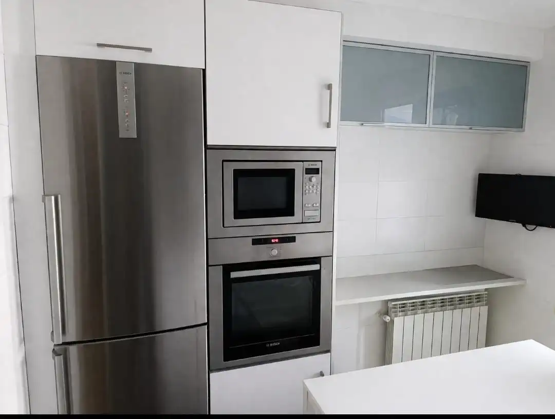 Kitchen of Flat for rent in Santiago de Compostela   with Furnished