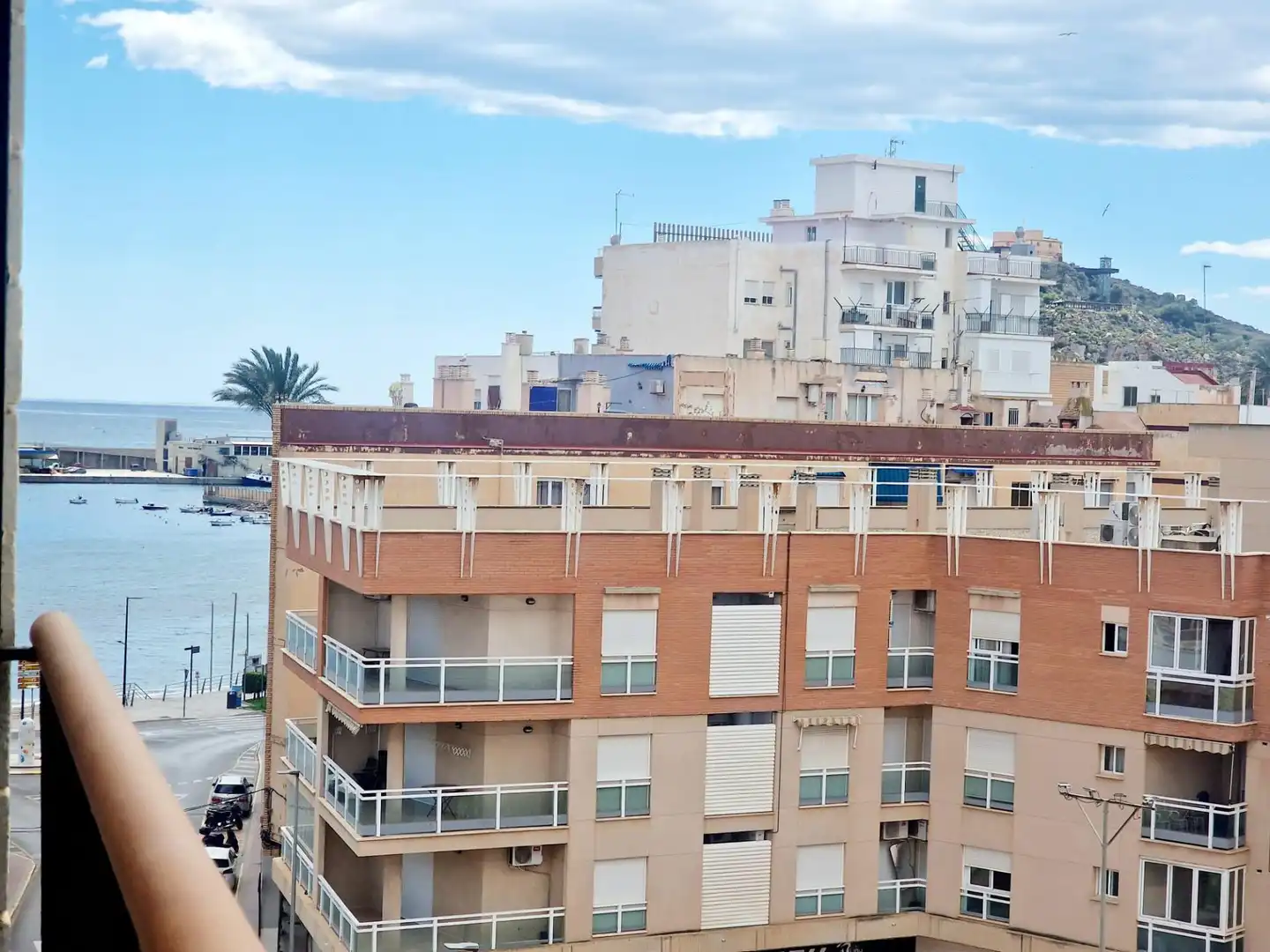 Vista exterior de Piso en venta en Águilas con Balcón