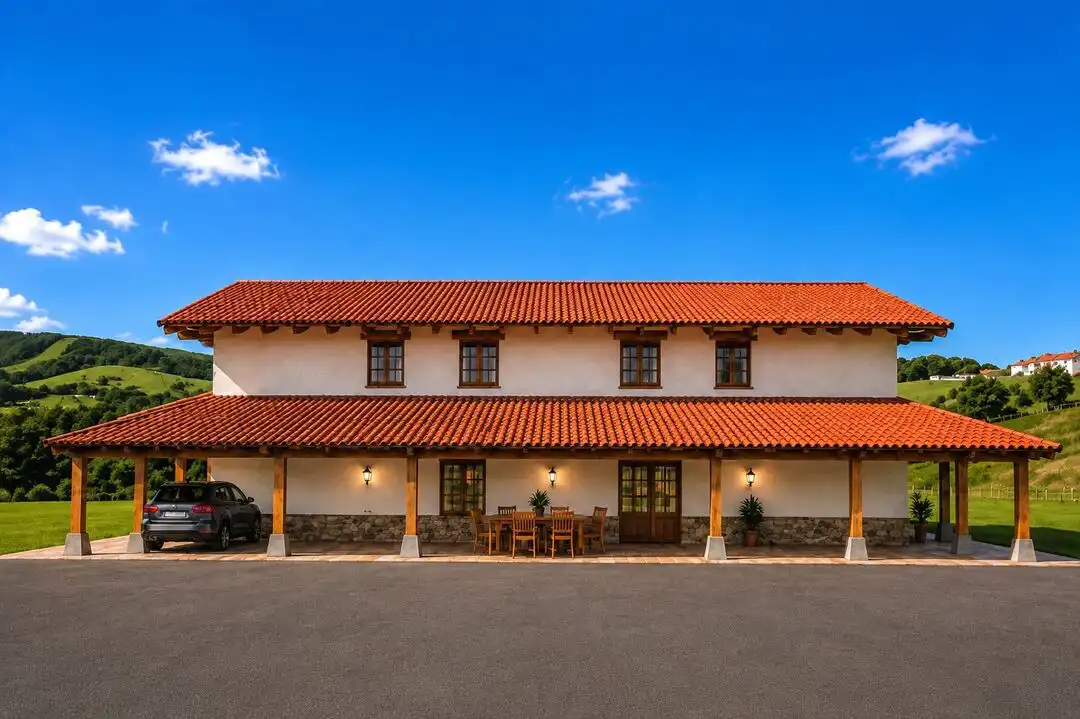 Vista exterior de Residencial en venta en Elgeta