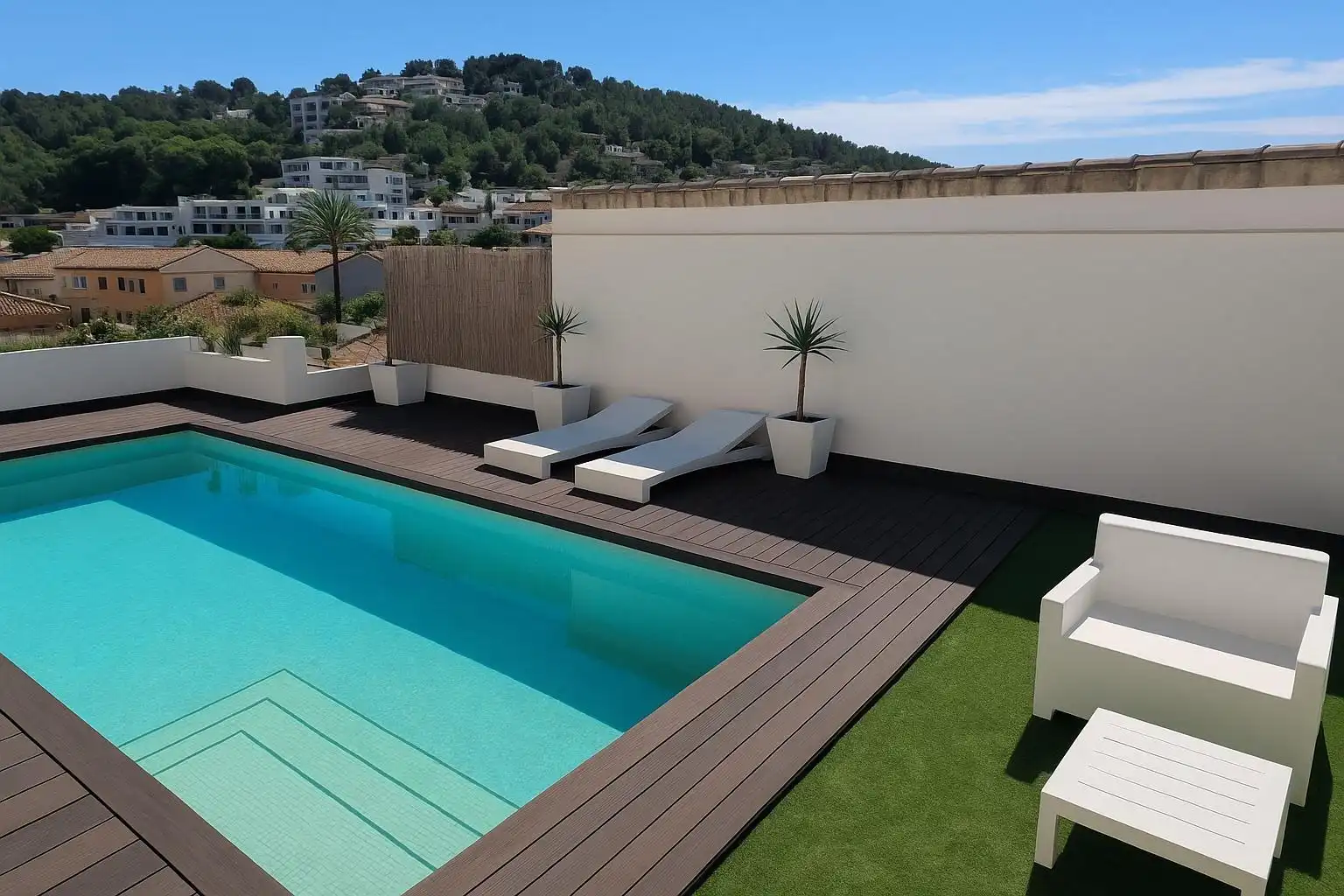 Terrassa de Casa o xalet en venda en Alzira amb Aire condicionat, Jardí privat i Parquet