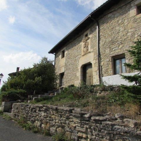 Vista exterior de Casa o xalet en venda en San Millán / Donemiliaga amb Calefacció