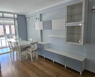 Dining room of Flat to rent in  Madrid Capital  with Air Conditioner and Terrace