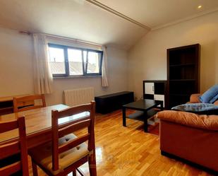 Living room of Flat to rent in Salamanca Capital  with Heating, Parquet flooring and Furnished