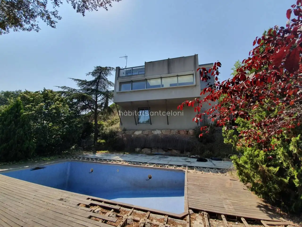 Jardí de Casa o xalet en venda en L'Ametlla del Vallès amb Jardí privat, Terrassa i Piscina