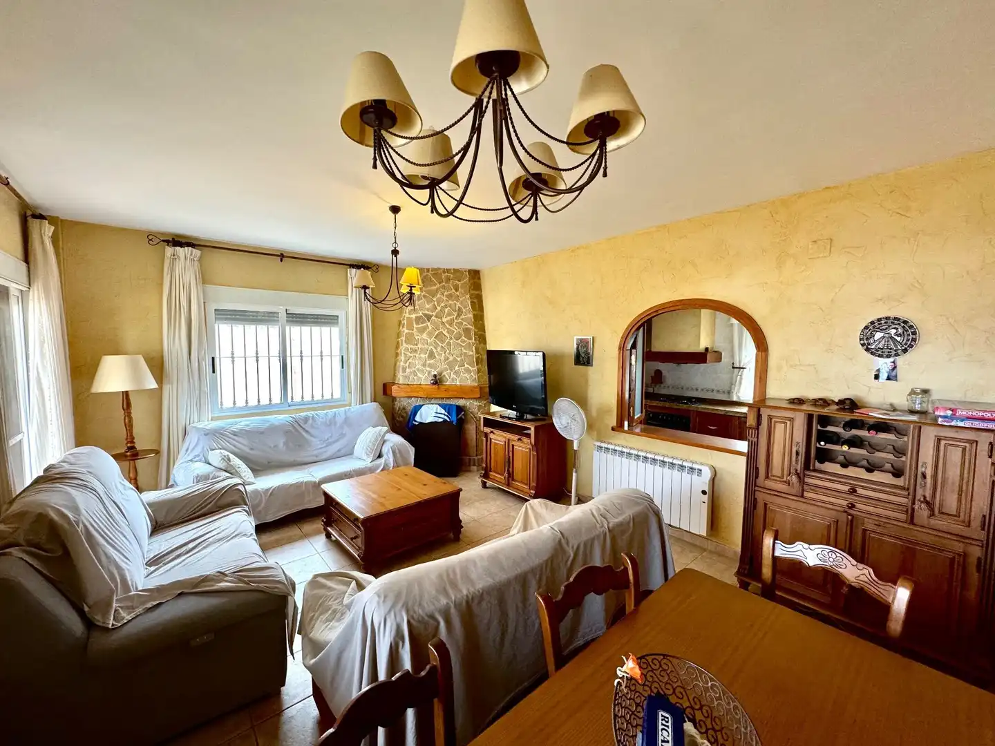 Sala de estar de Casa o chalet de alquiler en Jacarilla con Jardín privado, Terraza y Trastero