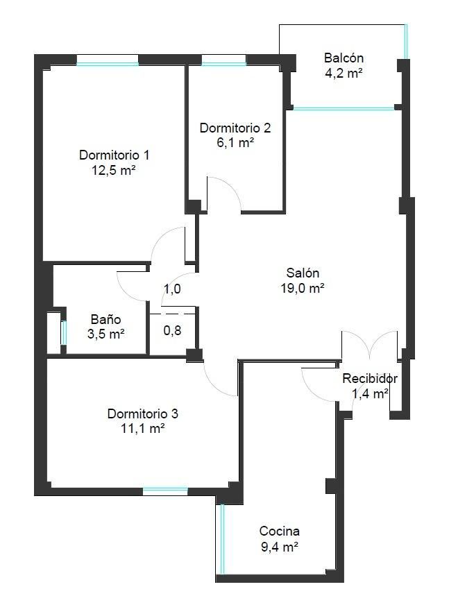 Flat for sale in  Palma de Mallorca  with Balcony