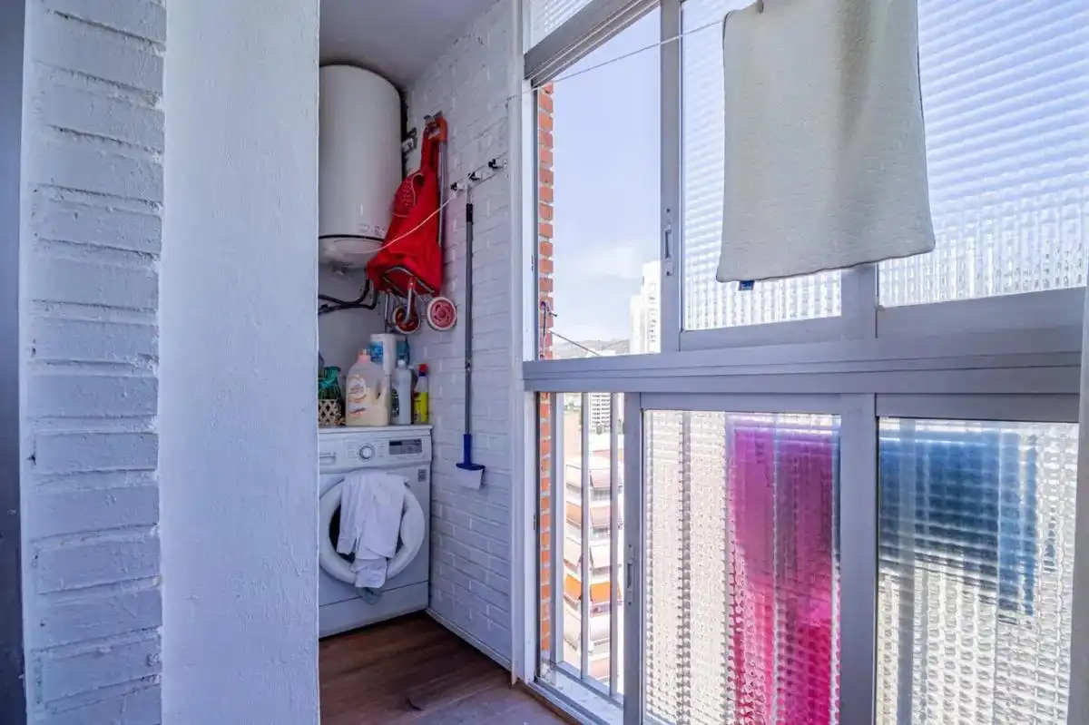 Balcony of Flat for sale in Benidorm  with Air Conditioner, Heating and Private garden
