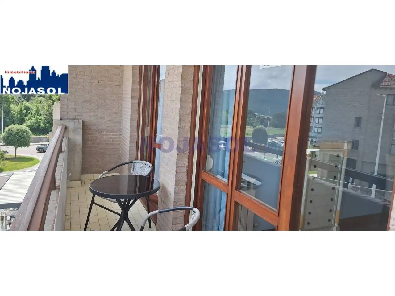 Terraza de Piso de alquiler en Noja con Terraza y Amueblado