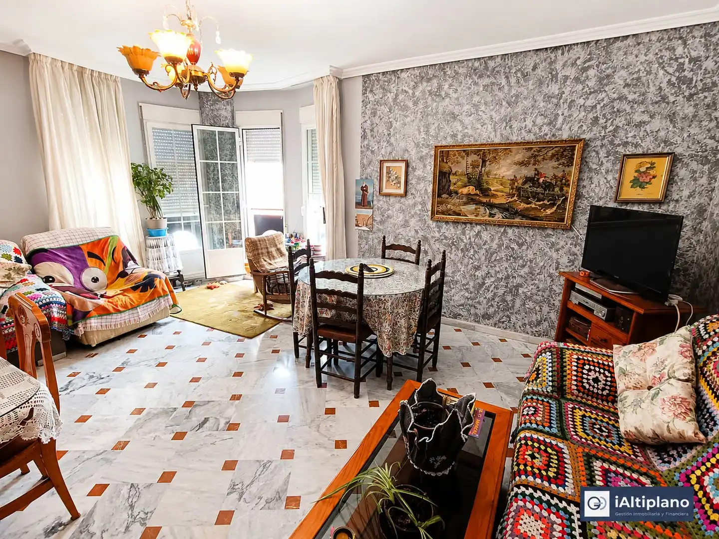 Living room of Flat for sale in Baza  with Heating and Furnished
