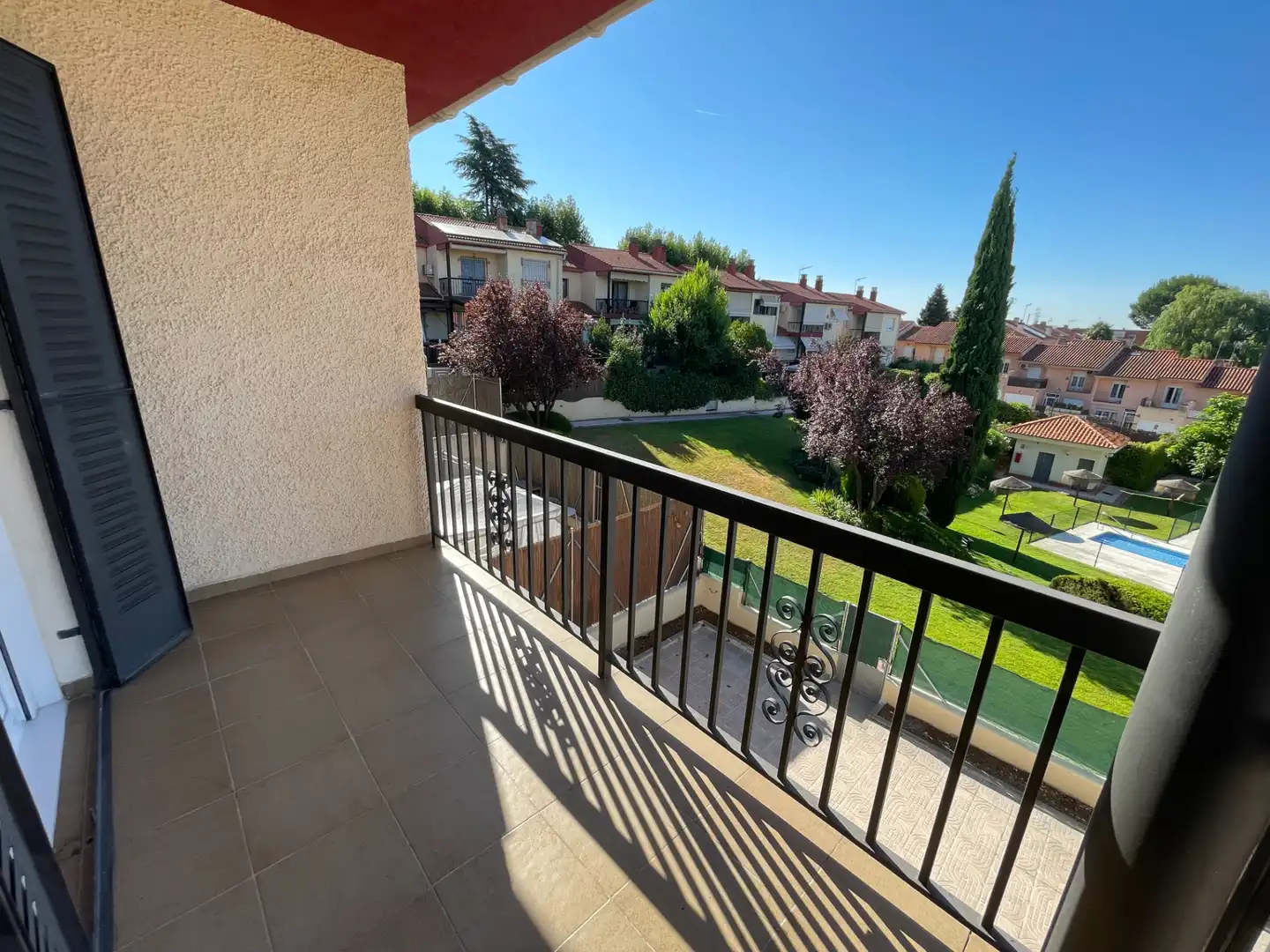 Terraza de Casa o chalet de alquiler en San Agustín del Guadalix con Aire acondicionado, Calefacción y Jardín privado