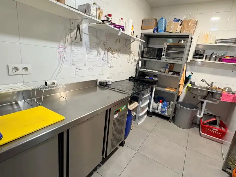 Cocina de Local en traspaso en Vinaròs con Terraza, Amueblado y Internet