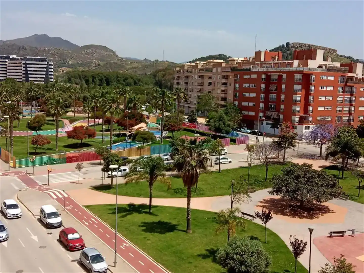 Vista exterior de Pis en venda en Málaga Capital amb Aire condicionat i Terrassa