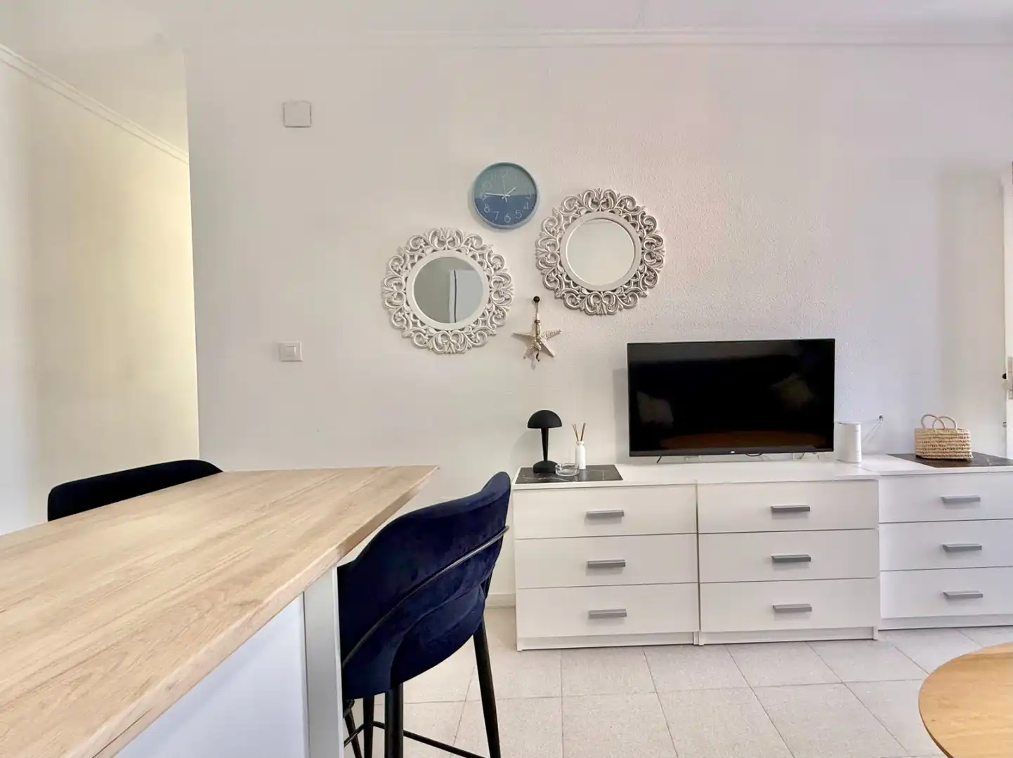 Sala d'estar de Casa o xalet en venda en Los Narejos - Punta Calera