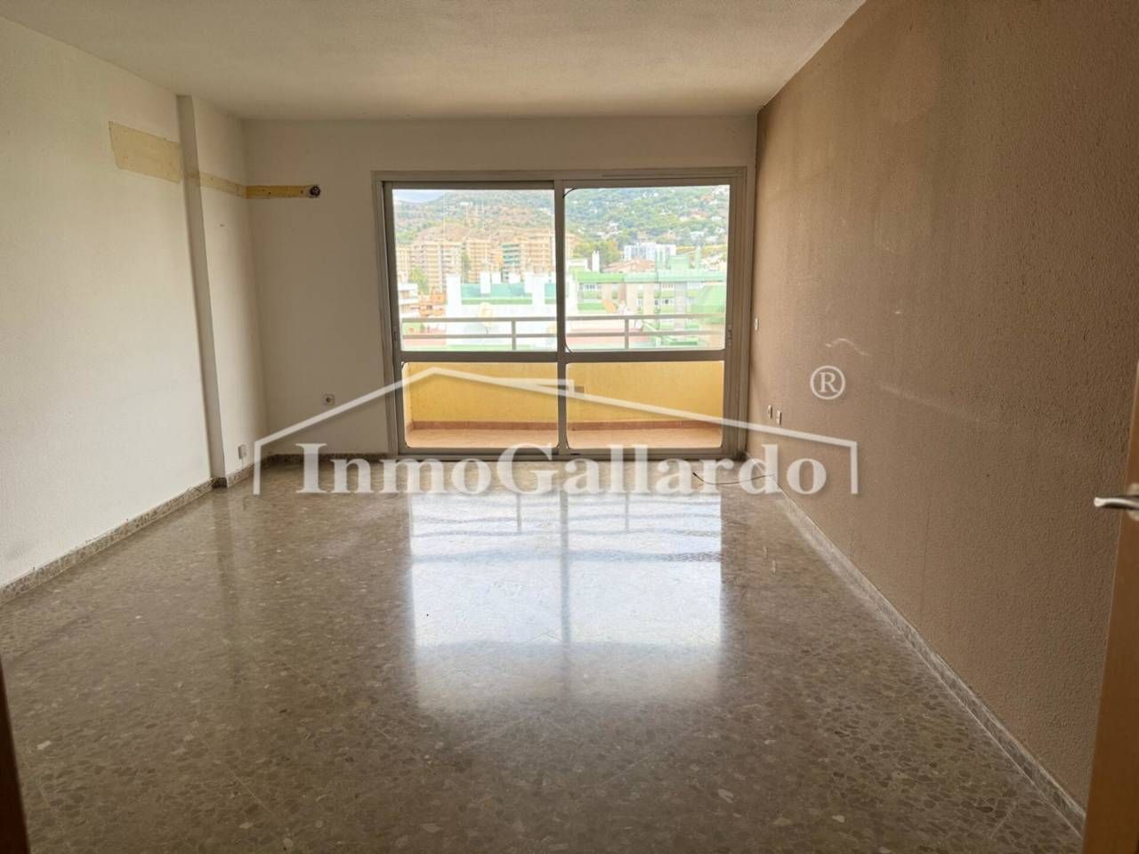 Sala de estar de Piso en venta en Málaga Capital con Calefacción y Terraza