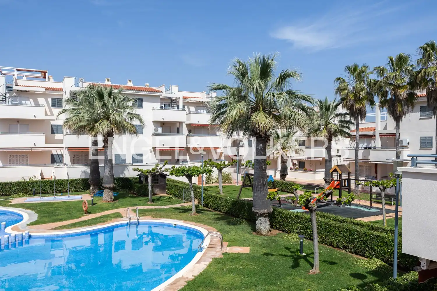 Außenansicht von Wohnung zum Verkauf in Alcalà de Xivert mit Klimaanlage, Heizung und Terrasse