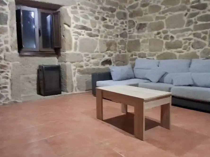 Wohnzimmer von Country house zur Miete in Bueu mit Privatgarten und Möbliert