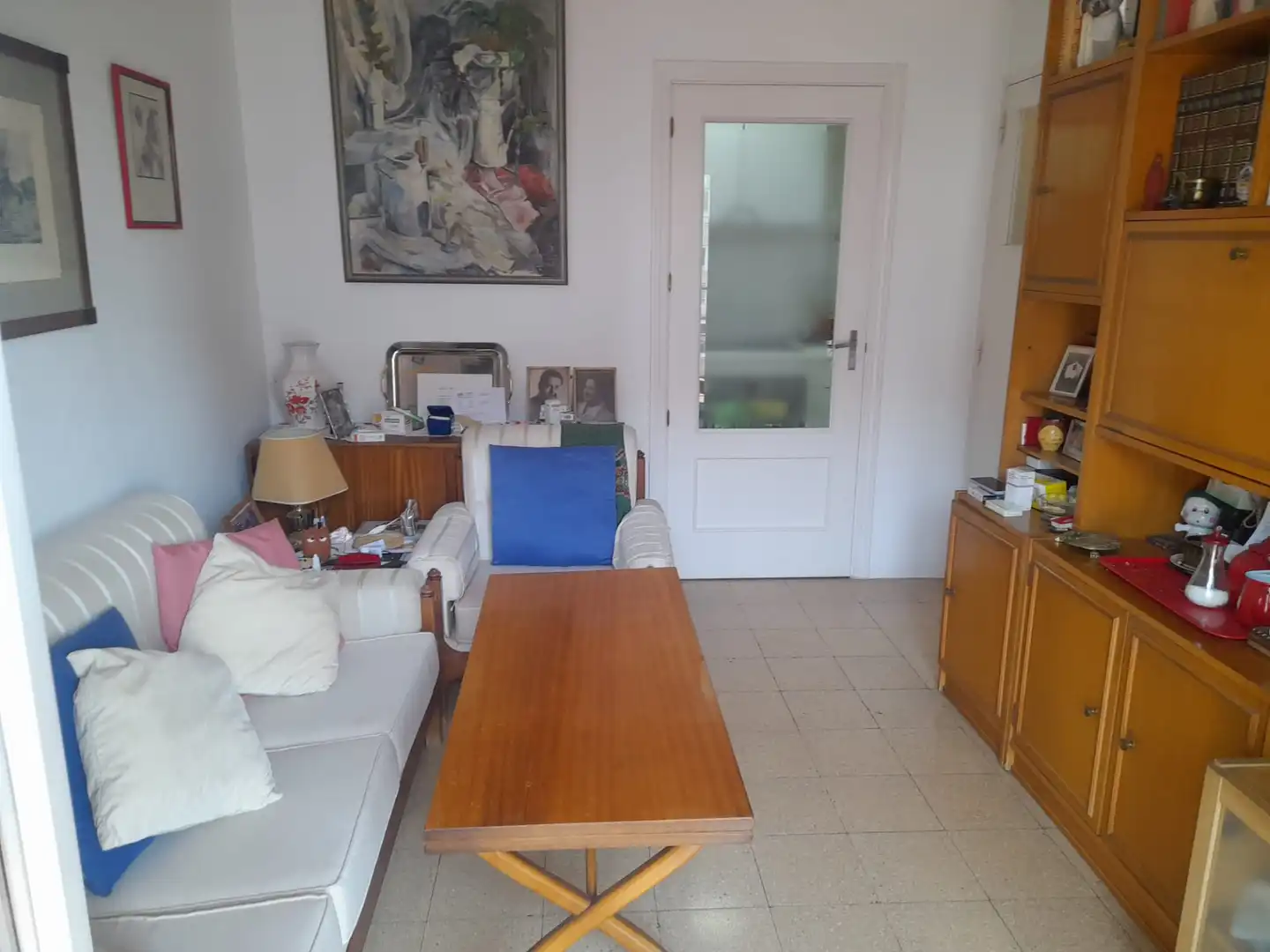 Sala de estar de Piso en venta en Madrid