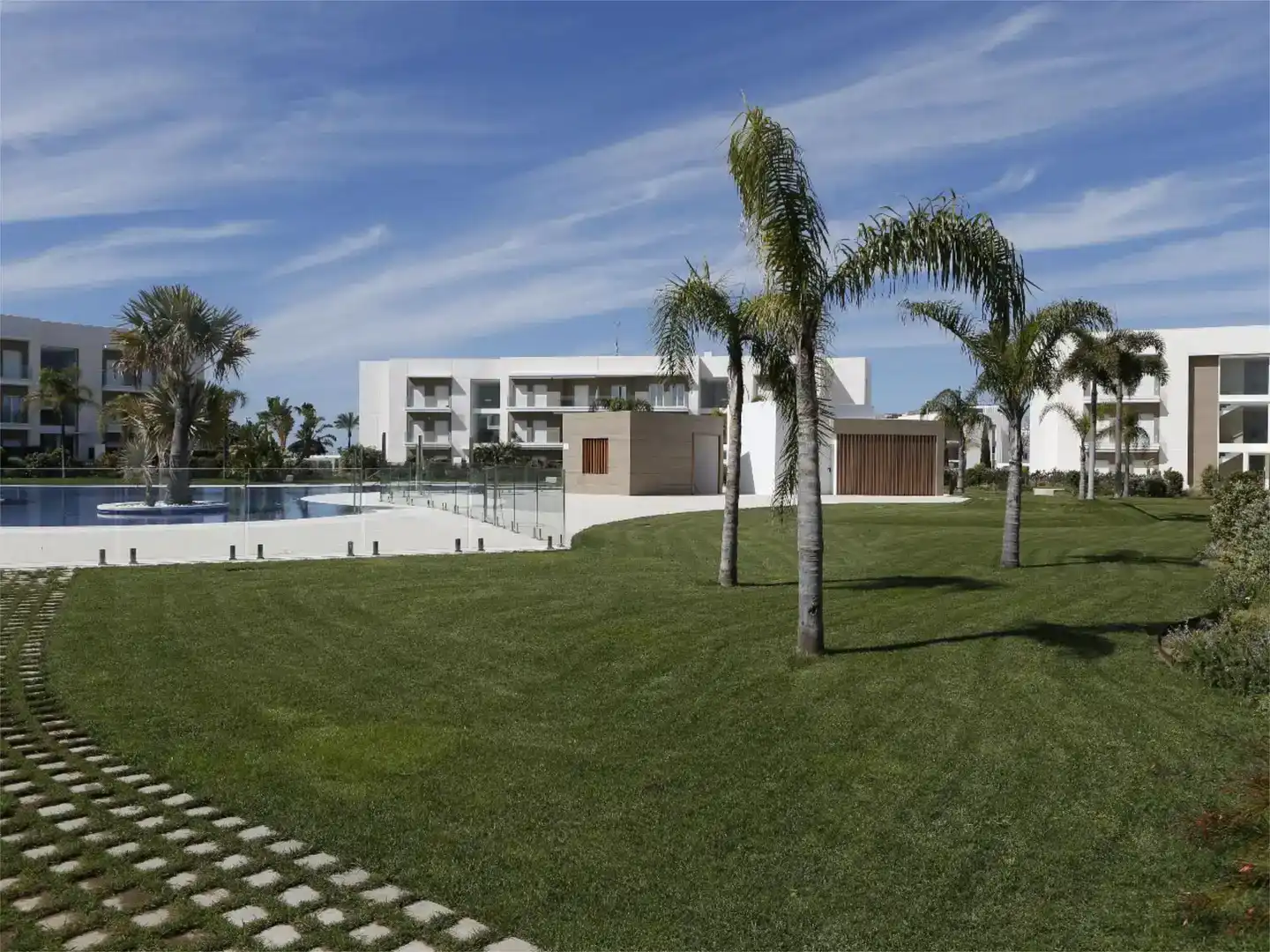 Jardí de Pis de lloguer en Las Tres Piedras - Costa Ballena