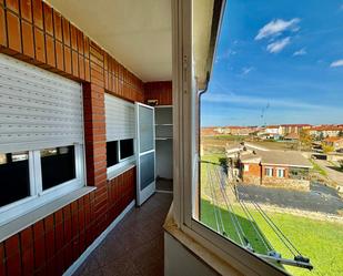 Terrasse von Dachboden zum verkauf in La Bañeza  mit Heizung, Parkett und Terrasse